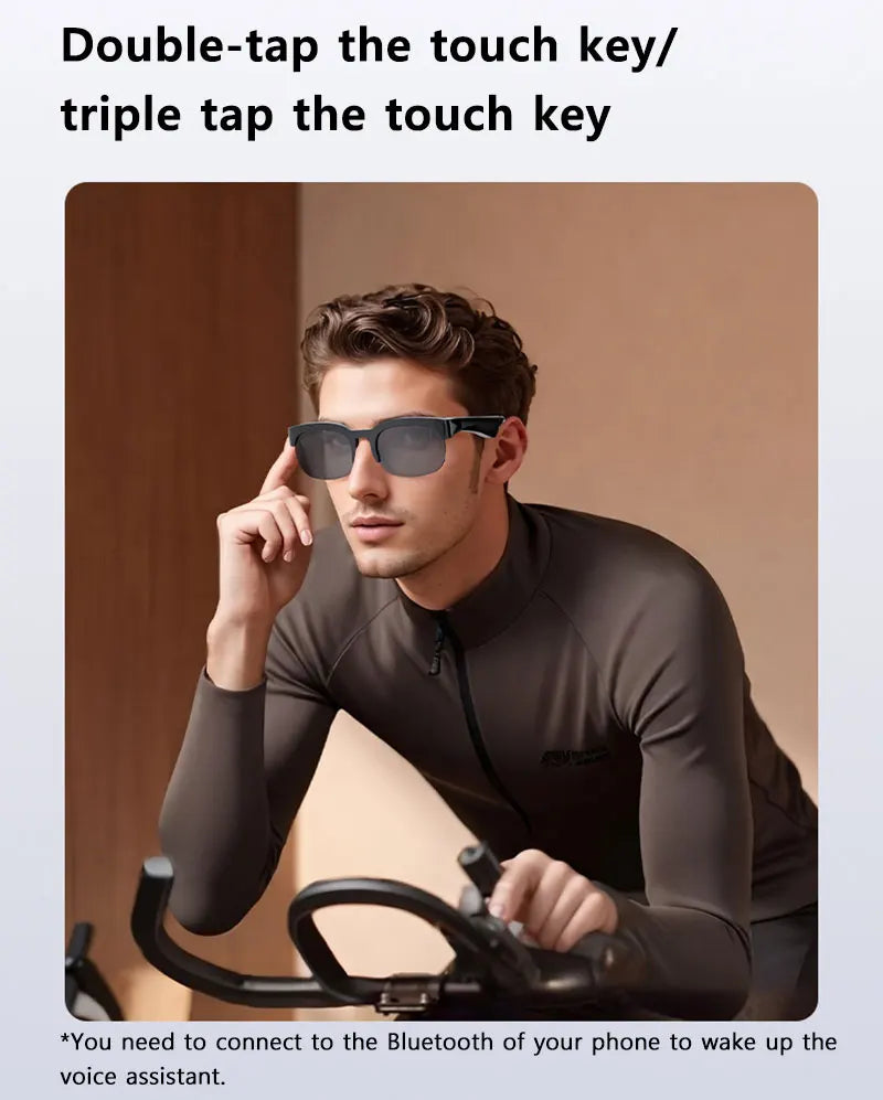OnePlus AI Smart Glasses AI Translation HD Hands-Free Calling AI Chat Logging Music Playback 8K Smart Sunglasses