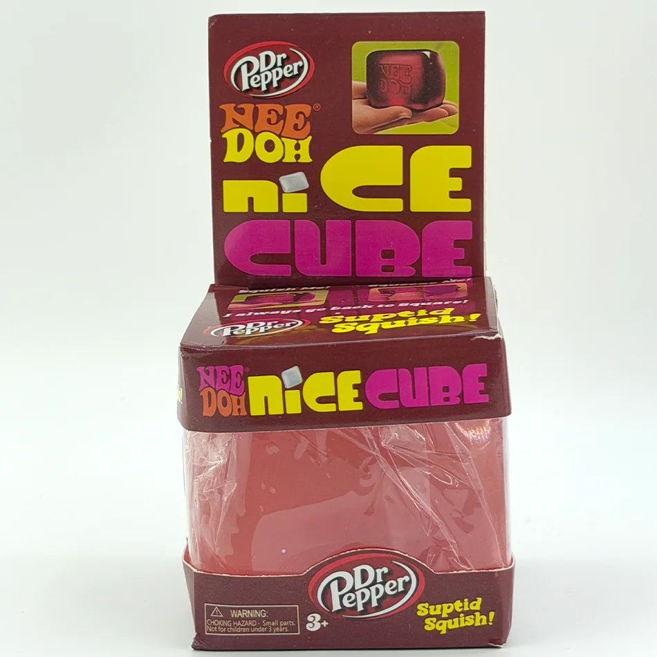 Squishy Trending Nee Doh Cube Squish Toy, Soft Sprite Squeeze Stress Relief Fidget Toy, Sensory NeeDoh for Kids & Adults