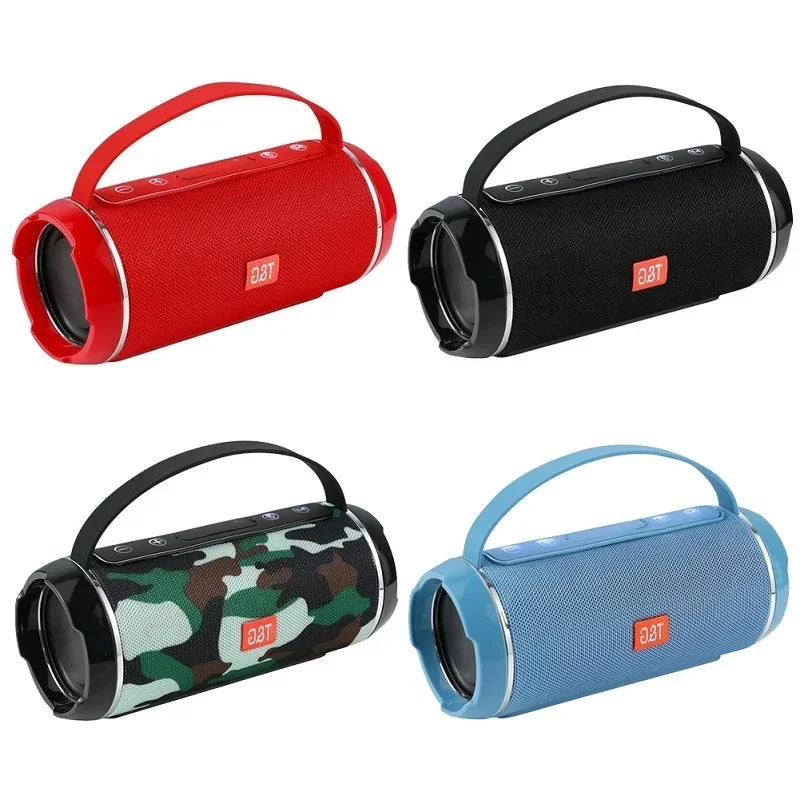 New Bluetooth Speaker TWS Wireless Powerful Box Portable Outdoor Speakers Waterproof Subwoofer 3D Stereo Sound HandsFree Call