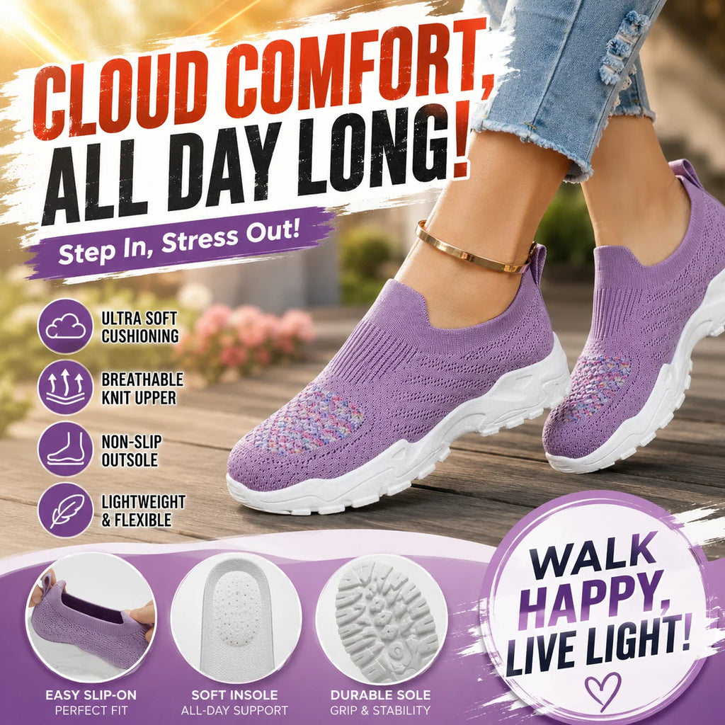 Women's sports shoes, comfortable and lightweight designed for daily casual wear fabric suitable for spring leisure