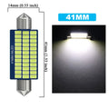 1/4/10 C5W Festoon LED Bulb Canbus 31mm 36mm 39mm 41mm 12V 3014 SMD 6000K White Car Interior Dome Map Trunk License Plate Lights