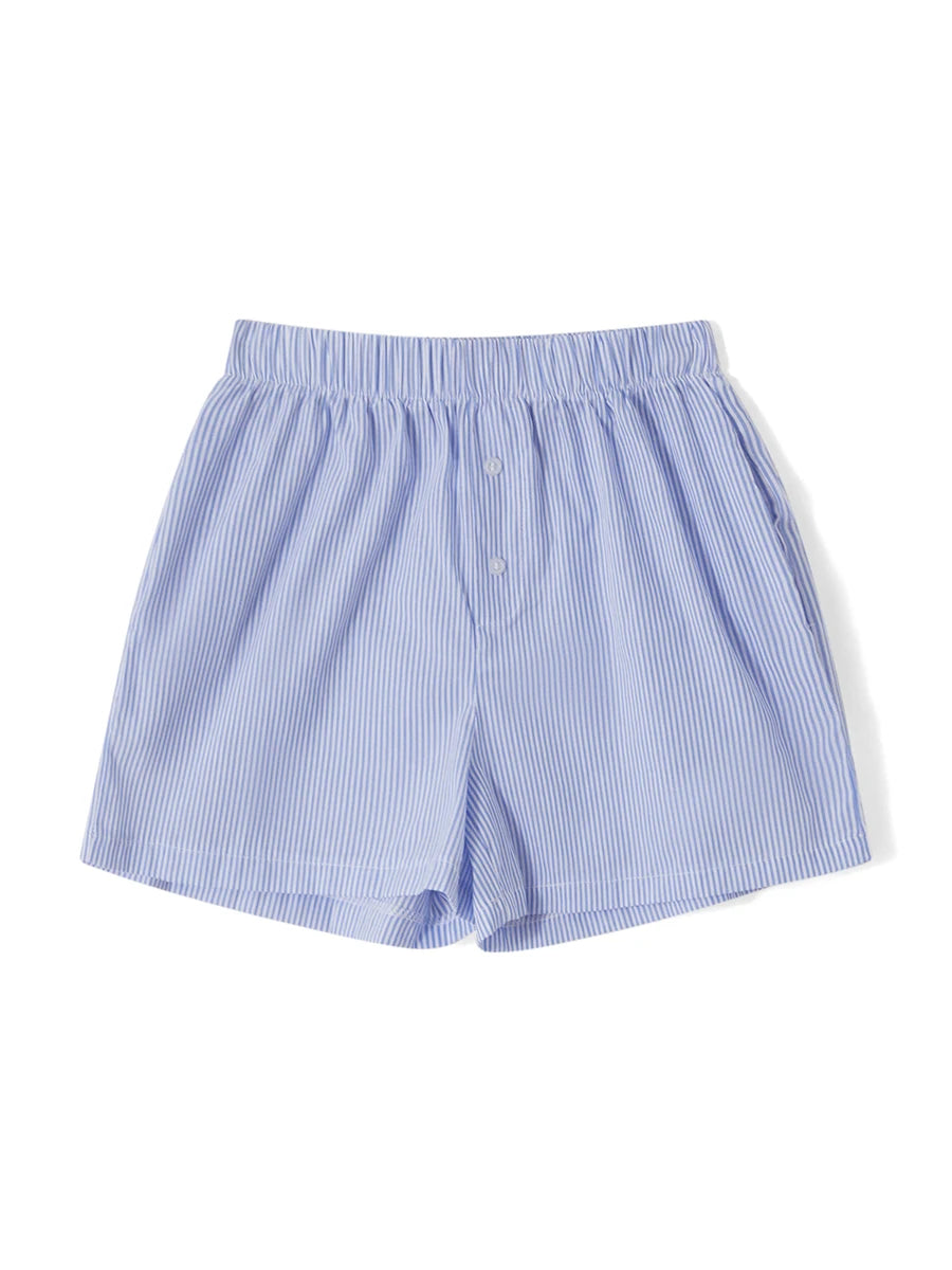 Baggy Stripe Shorts Y2k Loungwear Summer Women Casual Holidays Beach Short Pants Outfits with Pocket Plaid Pajama Short Homewear