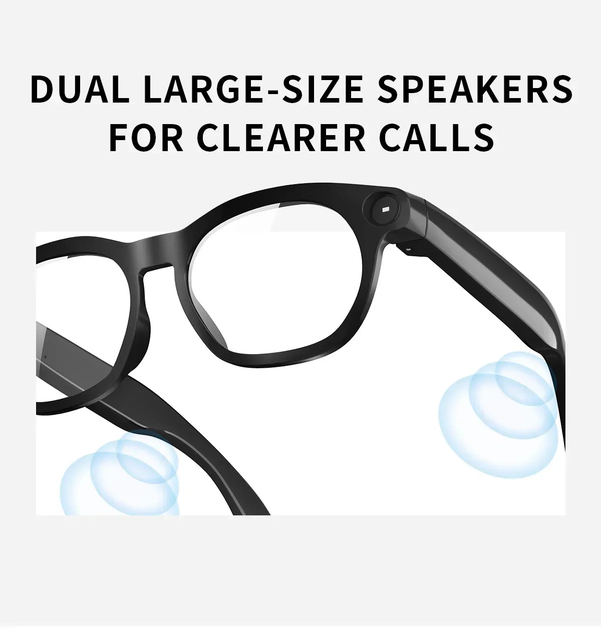 2026 New AI Smart Glasses 800W HD Supports Live Broadcast Shooting and Recording Audio and Video Call Translation Smart Glasses