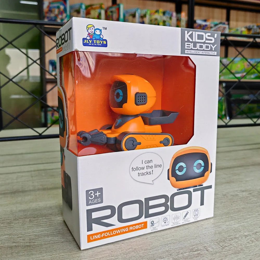Smart Robot Toy For Early Education Track Drawing Cute Fun Sound Effect Children's Gift Intelligent AI Toy Educational Plaything