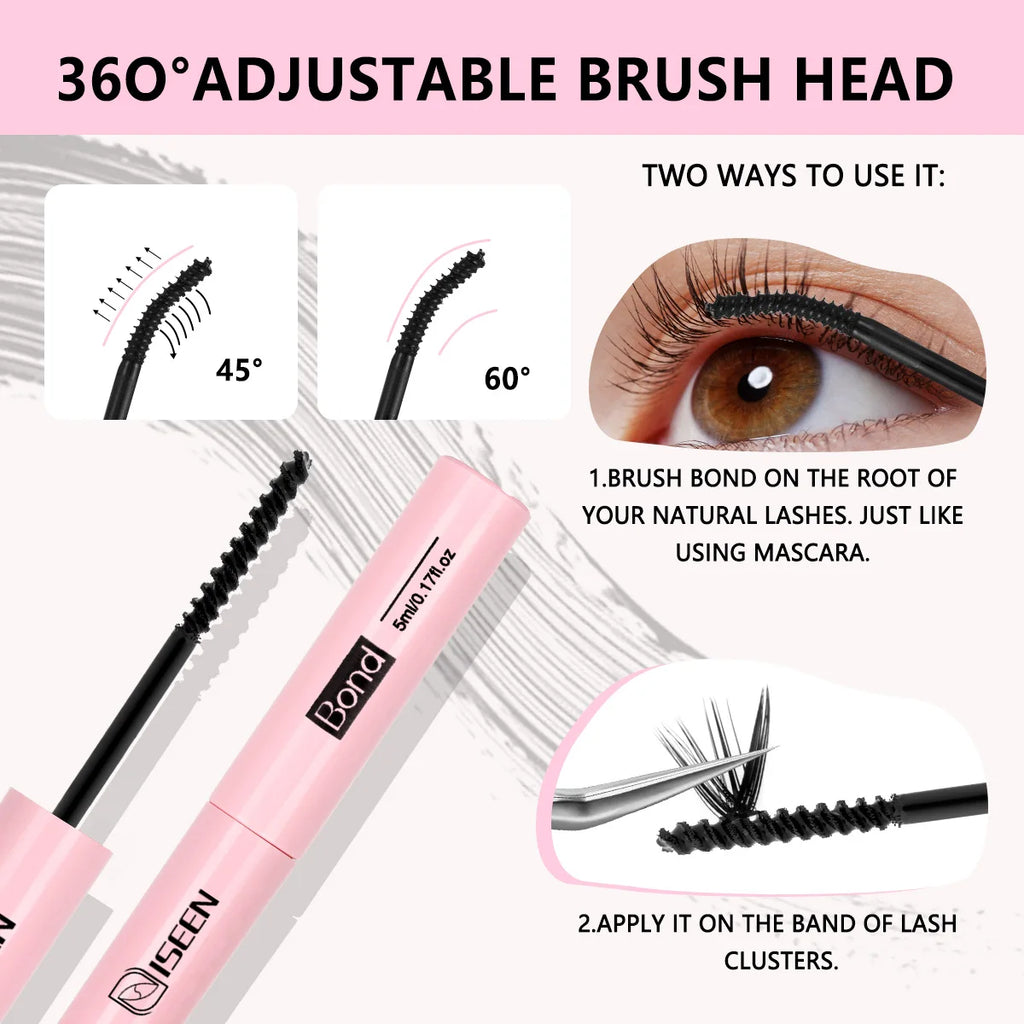 Eyelash Extension Glue 5ml Long Lasting Strong Hold Eyelash Makeup Tool