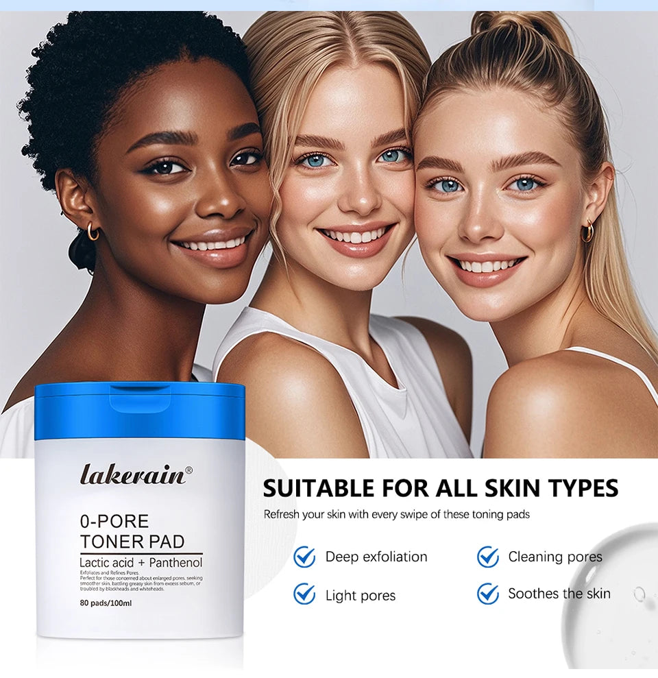Dual-Textured Facial Toner Pads for Exfoliation and Pore Care