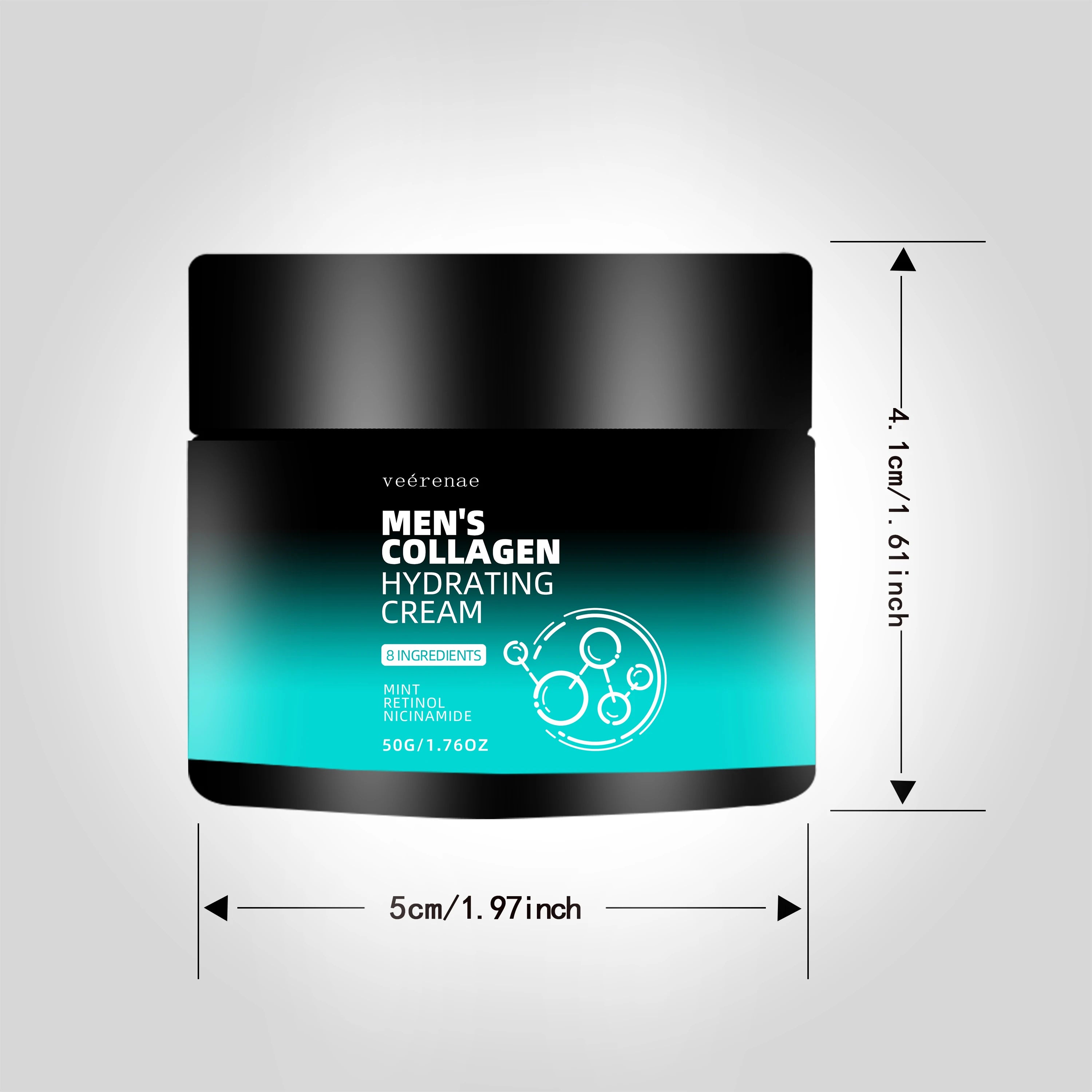 Men's Collagen Hydrating Cream | Oil-Balancing & Firming Formula by Botanica Luxe
