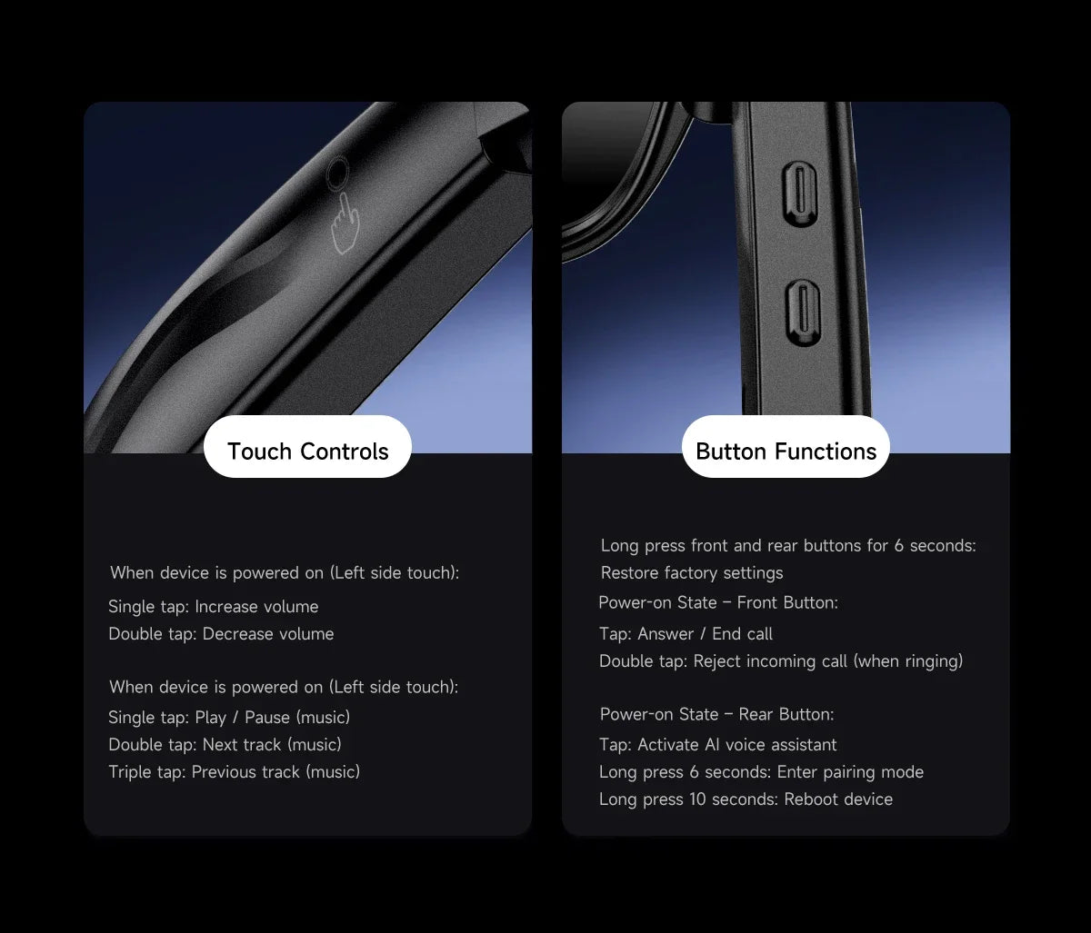2026 New AI Smart Glasses Anti-Shake Photography AI Interaction Calling Listening to Music Translation Fashionable Smart Glasses
