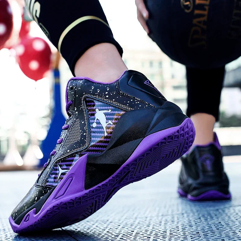 Outdoor Boys Basketball Sneakers Breathable Comfortable New Kids Brand Basketball Shoes Children Sport Shoes Girls Gym Shoes