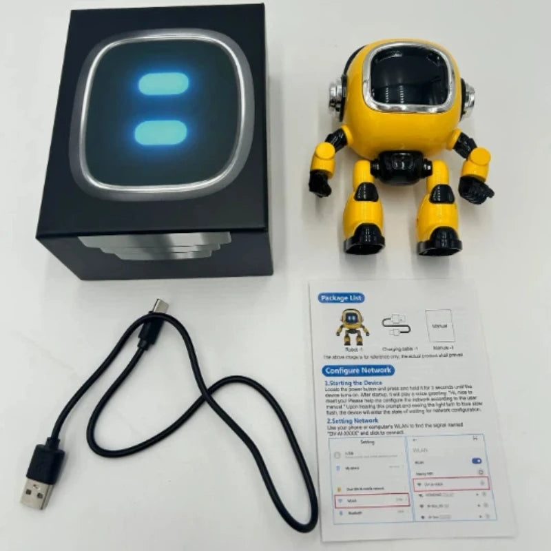 Deepseek Smart Ai Voice Rc Robot Voice Control Life Assistant Interactive Daily Life Helper Toy For Boys Kids Play Companion