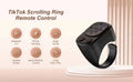 TikTok Scrolling Ring Bluetooth Remote Control Page Turner Camera Shutter Video Music Controller for iPhone iPad Android