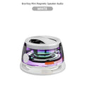 Wireless Bluetooth Speaker Gift Magnetic Bracket Portable High-sound Quality TWS interconnected LED Color Light Mini Speaker