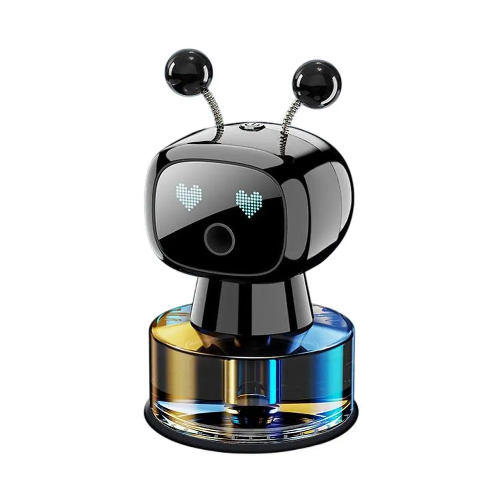 AI Smart Car Air Freshener Rechargeable Adjustable Cute Robot Smart Aromatherapy Diffuser Gift Car Accessories Interior