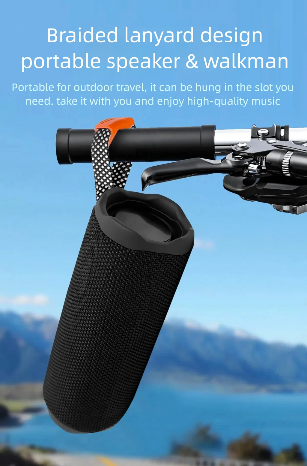 WBH Bluetooth Speakers Enhanced Bass Portable Outdoor Wireless Speaker 30Hrs IP7 Waterproof Shower Speaker Bluetooth 5.3