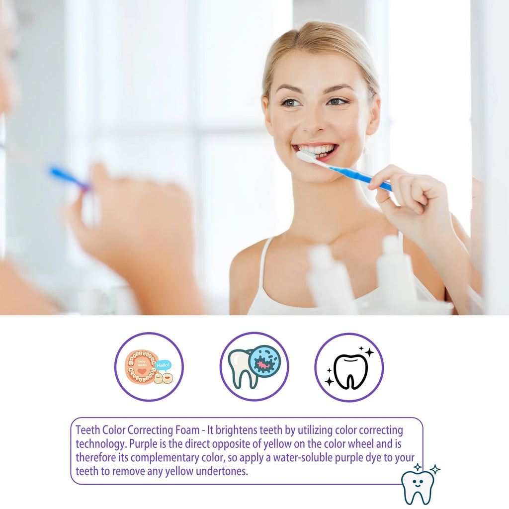 Whitning Toothpaste Freshen Breath Remove Stains Oral Hygiene Clean