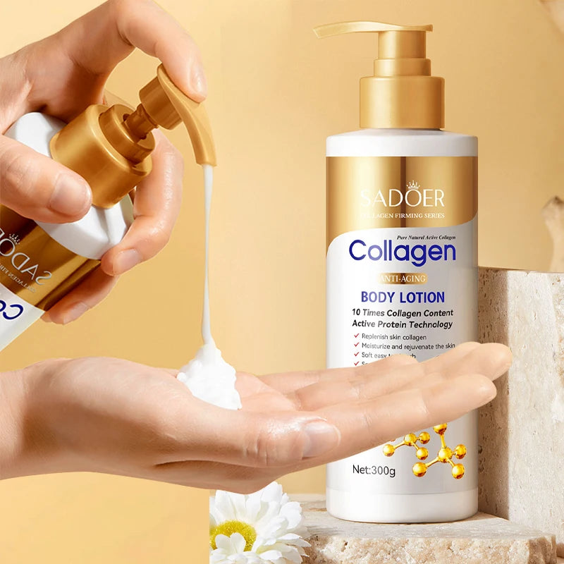 Collagen Body Lotion Hydration - Intense Moisturizer Anti-Aging