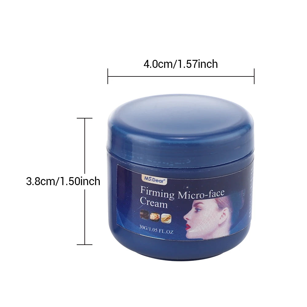 2Pcs Firming Face-lift Slimming Cream V-Shape Slimming Removal Masseter Muscle Double Chin Face Fat Burning Anti-Wrinkle Product