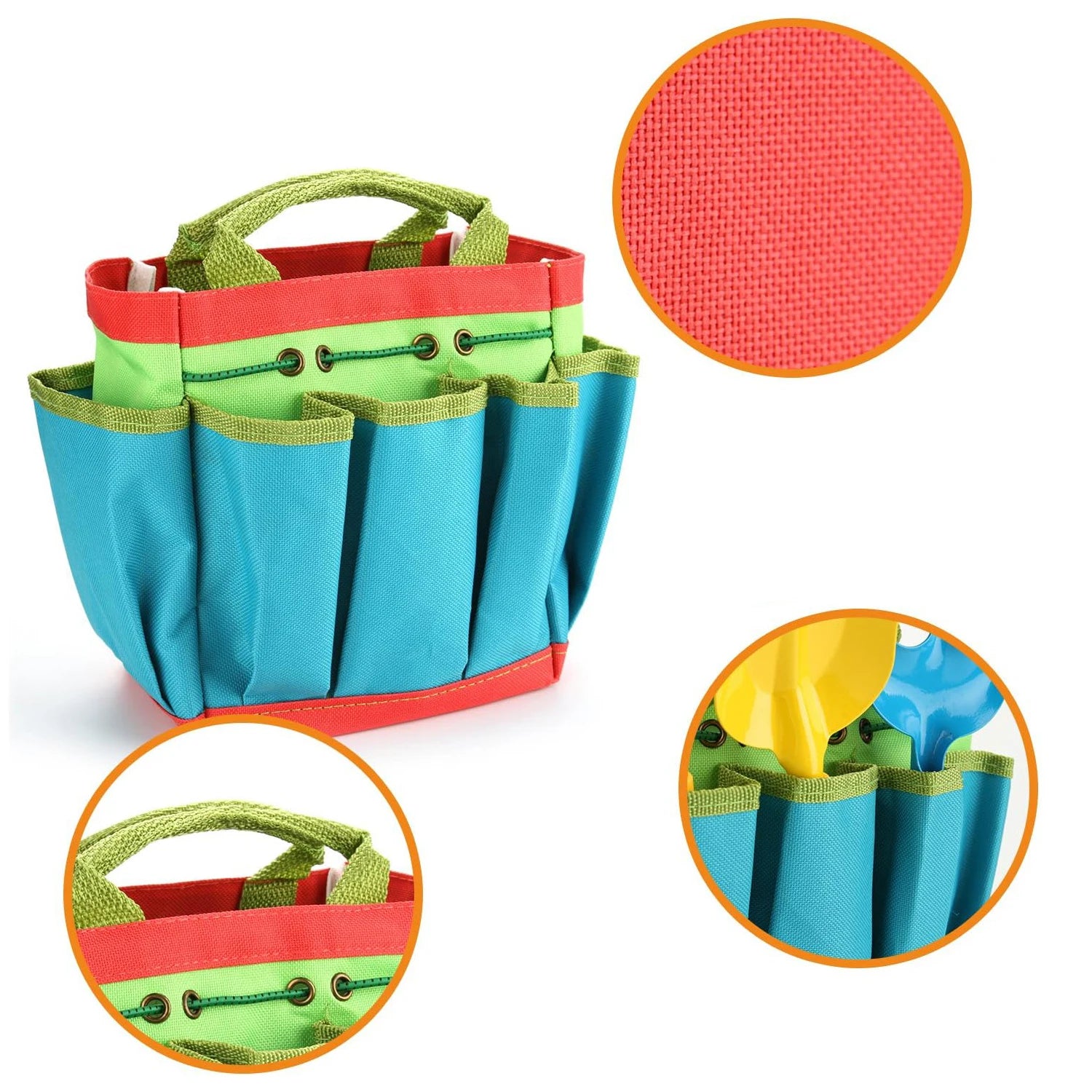 Colorful Garden Tools Toys for children Outdoor Gardening Trowel Shovel Rake Yard Watering Pot Digging Beach Safe Toys Kids Gift