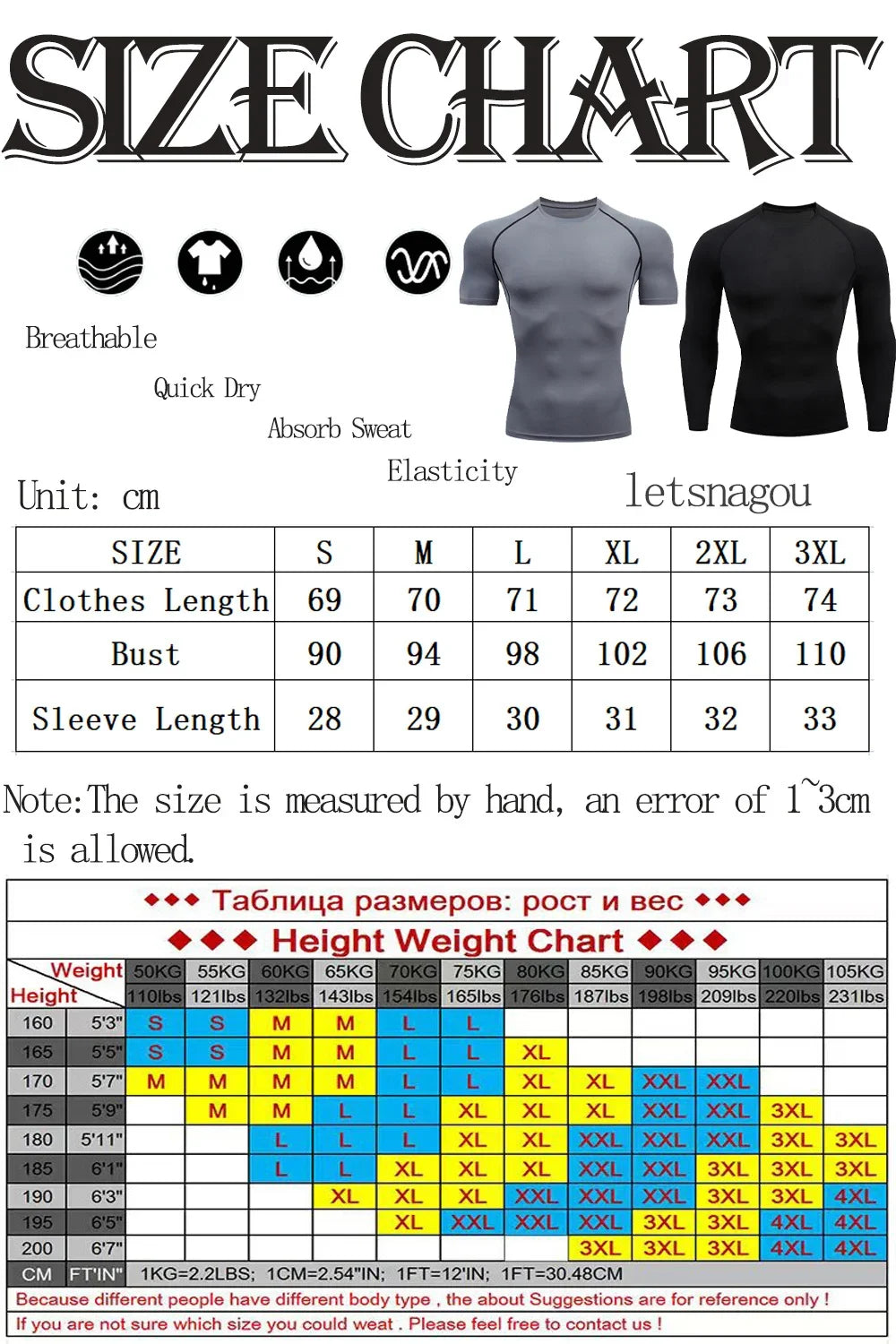 Men's Rash Guard Anime Manga Print Gym Compression Shirt