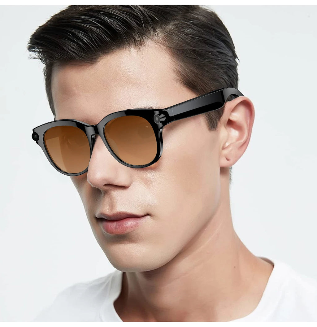 2026 AI Smart Glasses AI Translation Sunglasses Bluetooth Calling Music Player Camera Control Vedio Recording Glasses Men Women