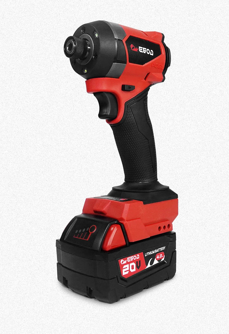Electric Goddess Impact Driver 160NM Electric Driver For 20V Milwaukee Lithium Battery Brushless screwdrivers Power Tool ﻿