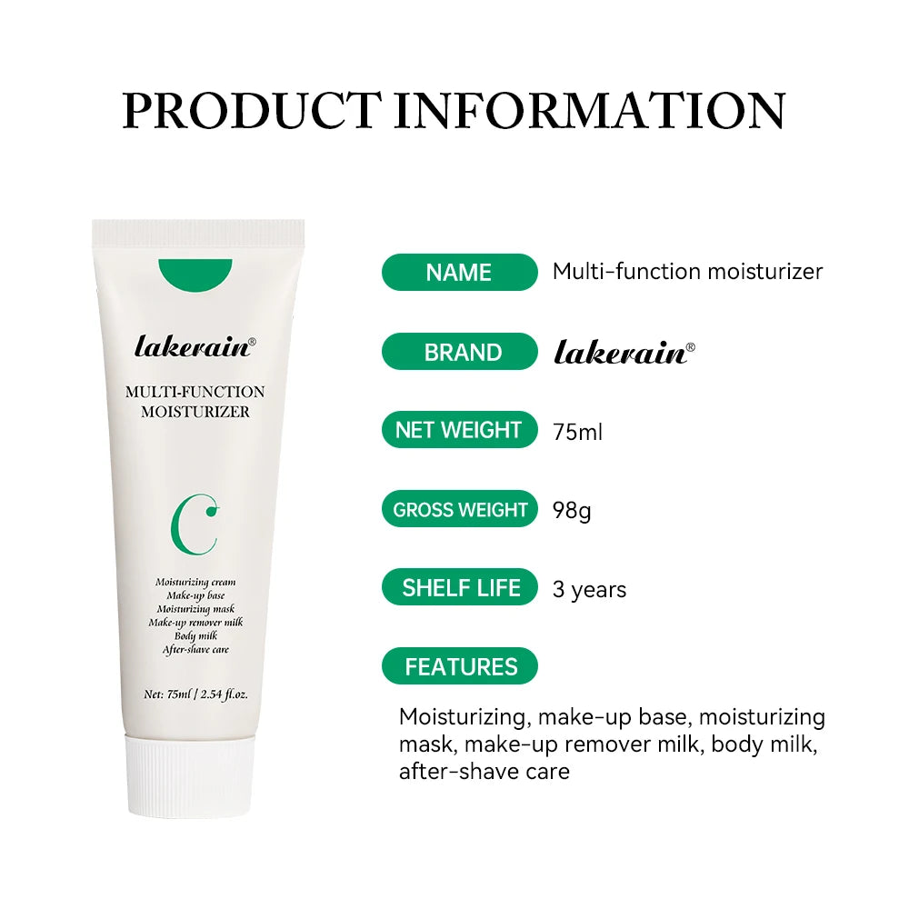 Lakerain Multifunction Moisturizer & Anti-Aging Face Cream, Rapid absorption, Fresh and not greasy, No burden on skin