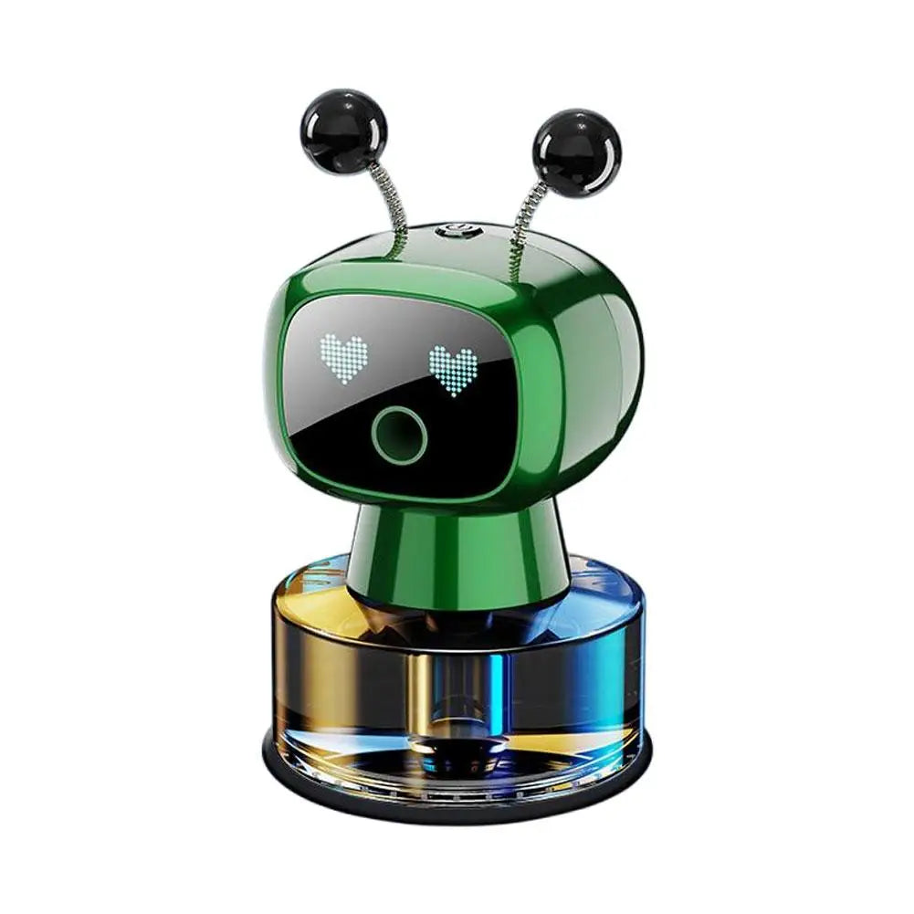 AI Smart Car Air Freshener Rechargeable Adjustable Cute Robot Smart Aromatherapy Diffuser Gift Car Accessories Interior