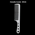 Brainbow 1PC Titanium Steel Comb Professional Salon Hair Hairdressing Anti-static Barbers Comb Ultra Thin Hair Brush for Men
